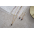 Glamour Garnet Tiger Eye GP Necklace A Beautiful Story